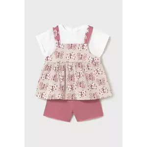 Mayoral set de bumbac pentru bebelusi culoarea roz, 1229 imagine