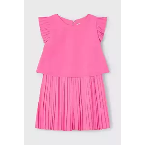 Mayoral salpetă pentru copii culoarea roz 3871 imagine