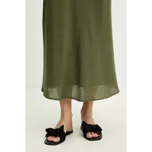 Answear Lab papuci din piele femei, culoarea negru imagine