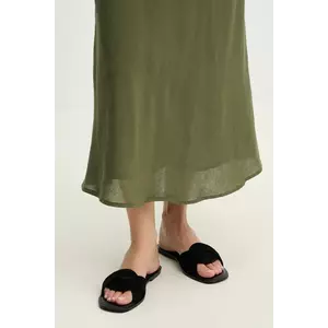 Answear Lab papuci din piele femei, culoarea negru imagine