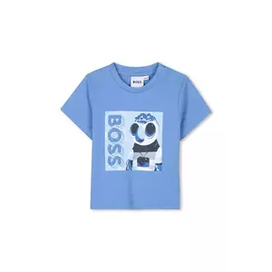 BOSS tricou din bumbac pentru bebelusi cu imprimeu, J52110 imagine