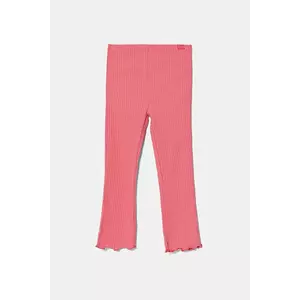 United Colors of Benetton leggins copii culoarea roz, neted, 3F1AGF04W imagine