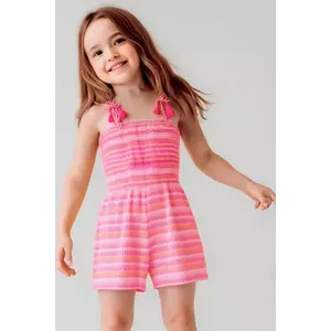Mayoral salopetă din bumbac pentru copii culoarea roz, bumbac, 3877 imagine