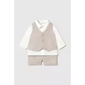 Mayoral Newborn compleu bebe culoarea bej, 1212 imagine
