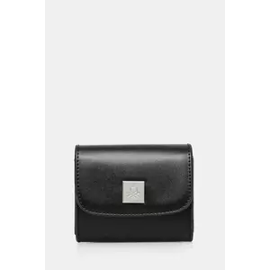 United Colors of Benetton portofel femei, culoarea negru, 6QTUDY075 imagine