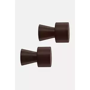 OYOY umeras de perete Pin 2-pack culoarea maro imagine