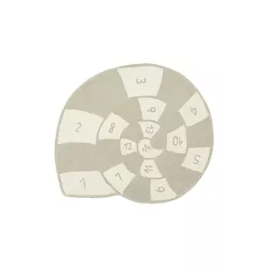 OYOY mănuși din lână Nautilus Hopschotch culoarea bej imagine