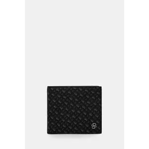 BOSS portofel de piele barbati, culoarea negru, 50536782 imagine