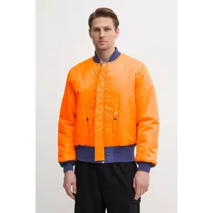 Alpha Industries geaca bomber MA-1 (HERITAGE) culoarea violet, de tranzitie, 100101 imagine