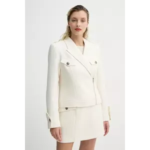 Bruuns Bazaar sacou culoarea bej, un singur rand de nasturi, melanj, BBW4429 imagine