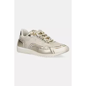 MICHAEL Michael Kors sneakers Byrdie femei, culoarea auriu, 43R5BYFS1M.740 imagine