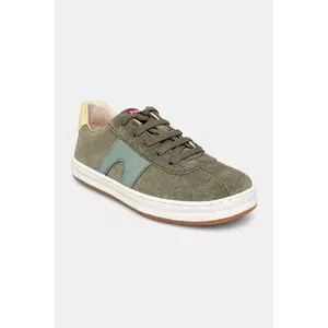 Camper teniși din piele copii Runner Four Kids culoarea verde, K800552 imagine