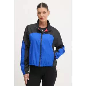 Under Armour geaca Project Rock femei, culoarea negru, de tranzitie, 1389706 imagine