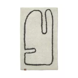 ferm LIVING covor de bumbac Lay culoarea bej imagine