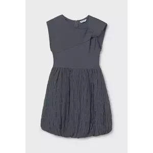 Mayoral rochie fete culoarea gri, mini, evazată, 6974 imagine
