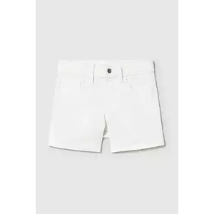 Mayoral pantaloni scurti copii culoarea alb, 206 imagine