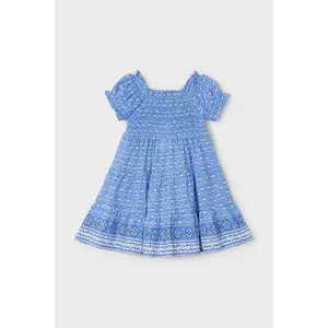 Mayoral rochie din bumbac pentru copii mini, evazată, 3932 imagine