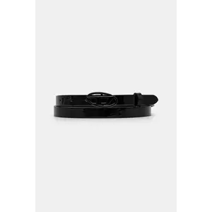 Diesel curea de piele PLAY-D B-PLAY 15 belt femei, culoarea negru, X10323.PR271 imagine