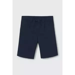 Mayoral pantaloni scurți din bumbac pentru copii culoarea albastru marin, talie reglabila, 6205 imagine