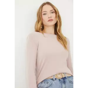 Medicine longsleeve femei, culoarea roz imagine