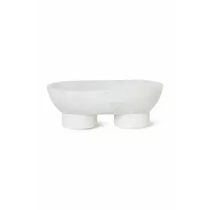 ferm LIVING bol decorativ Alza culoarea alb imagine