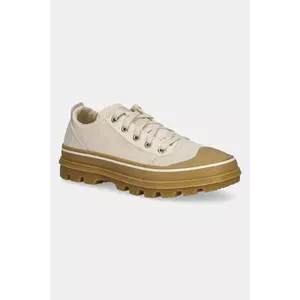 Sorel tenisi SCOUT N ABOUT LOW femei, culoarea bej, 2113251191 imagine