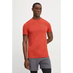 Under Armour tricou de antrenament Vanish Seamless culoarea portocaliu, neted, 1382801 imagine