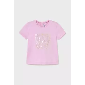 Mayoral tricou copii culoarea roz, 105 imagine