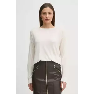 United Colors of Benetton pulover femei, culoarea bej, light, 103VD10AV imagine