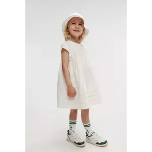 Liewood rochie din bumbac pentru copii Gudrun Dress culoarea bej, mini, evazată, LW18712 imagine