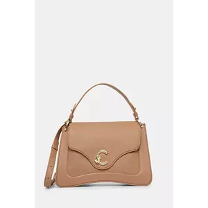 Coccinelle poseta de piele culoarea bej, E1 SSL 18 01 01 imagine