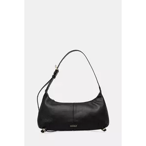 Coccinelle poseta de piele culoarea negru, E1 SO5 13 03 01 imagine