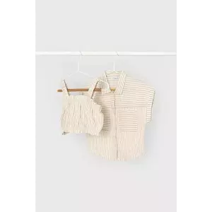 Mayoral camasa copii culoarea bej, 3185 imagine