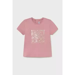 Mayoral tricou copii culoarea roz, 105 imagine