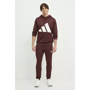 adidas trening BL FT HD TS barbati, culoarea bordo, JI8867 imagine