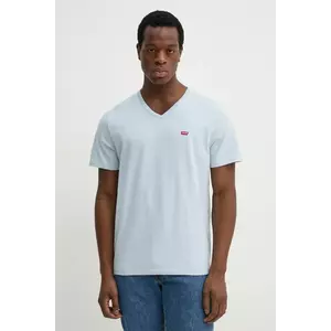 Levi's tricou din bumbac barbati, neted imagine