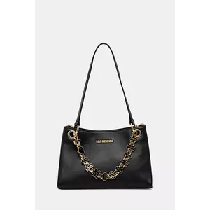 Love Moschino poseta de piele culoarea negru, JC4073PP1 imagine