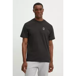 Puma tricou din bumbac barbati, culoarea negru, cu imprimeu, 630514 imagine