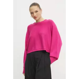 MICHAEL Michael Kors pulover de lana femei, culoarea roz, MR5612KF2G imagine