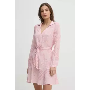 Gaudi rochie culoarea roz, mini, evazată, 511BD15007 imagine