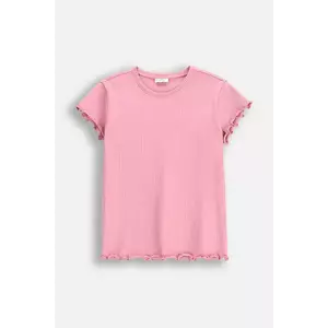 Coccodrillo tricou copii culoarea roz, EVERYDAY GIRL imagine