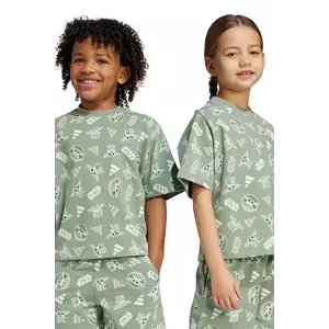 adidas tricou copii culoarea verde, modelator, JF3650 imagine