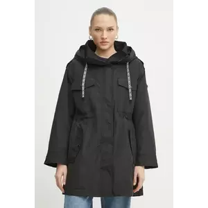 MICHAEL Michael Kors hanorac culoarea negru, de tranzitie, MR520HB7LD imagine