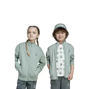 adidas bluza copii culoarea verde, cu imprimeu, JF3653 imagine