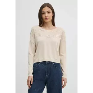 Gaudi pulover femei, culoarea bej, light, 511BD53021 imagine