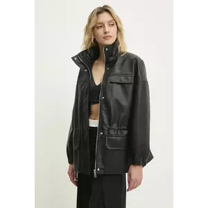 Answear Lab geaca culoarea negru, de tranzitie imagine