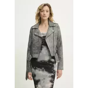 Answear Lab geaca ramones culoarea gri, de tranzitie imagine