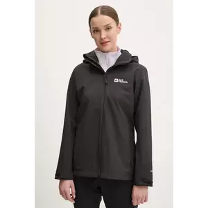 Jack Wolfskin jacheta de exterior Trailtime 2L culoarea negru, A63902 imagine