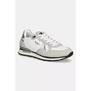 Pepe Jeans sneakers BRIT FLY W femei, culoarea gri, PLS40037 imagine