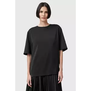 AllSaints bluza AMELIE femei, culoarea negru, neted, W032PC imagine